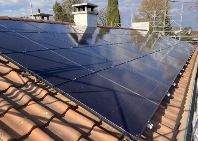 Installation solaire avec modules Européen Meyer Burger Chêne-Bourg