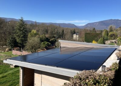 installation panneaux solaire à avusy