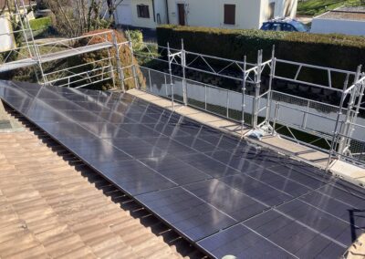 Installation solaire à Chambésy